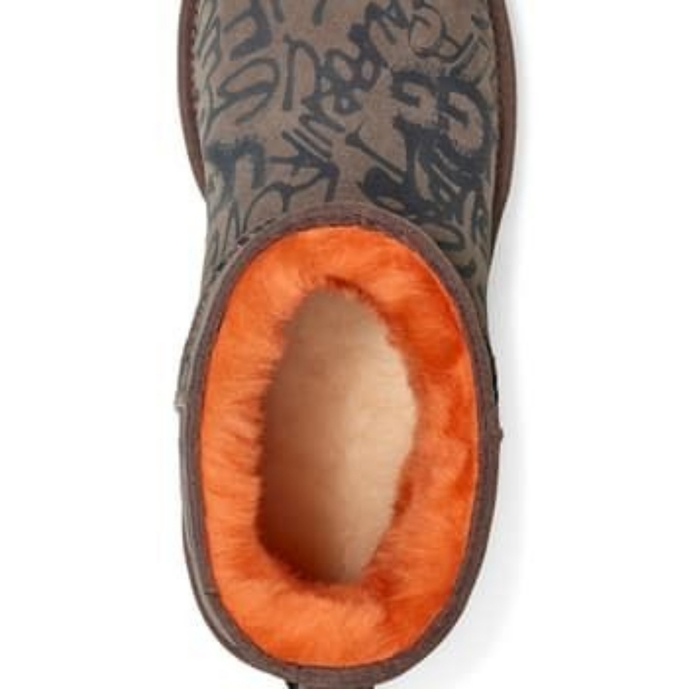 Ugg Classic genuine shearling lined graffiti boot - Picture 5 of 6